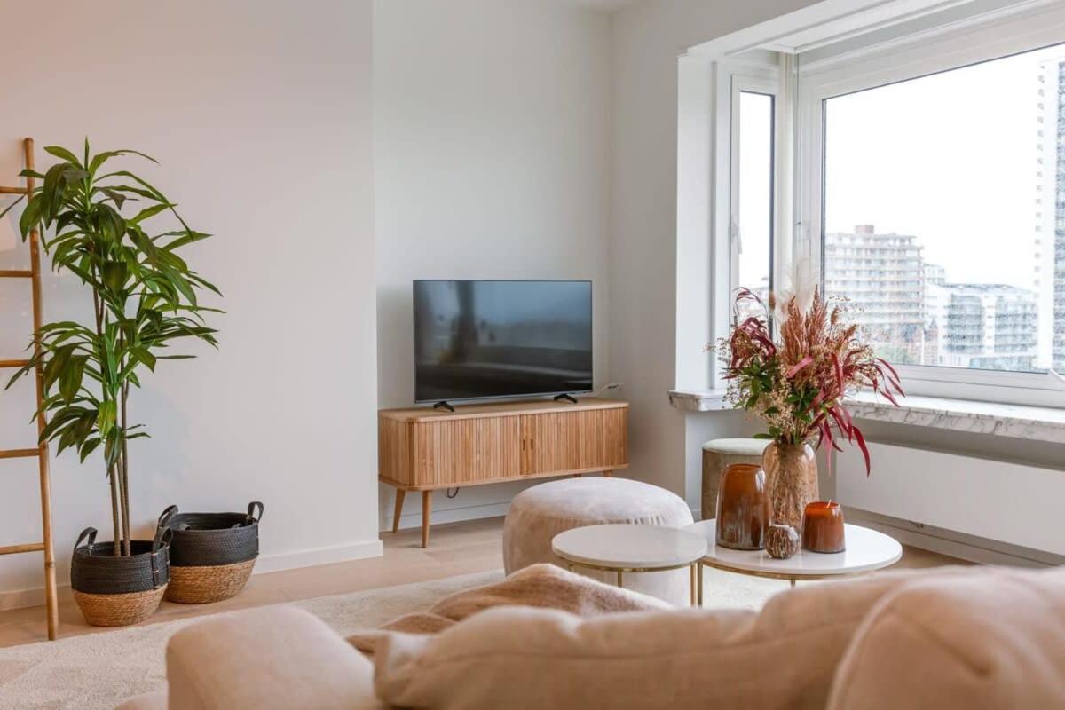 Huswell - Luminous Family Apartment With Magnificent View Oostende Dış mekan fotoğraf